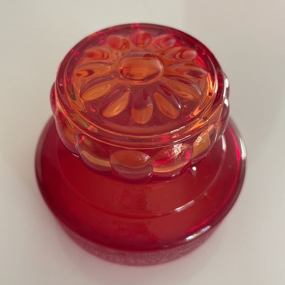 Vintage Counterpoint SF Takahashi Japanese Hand Blown Glass Container with Lid - Picture 9 of 10